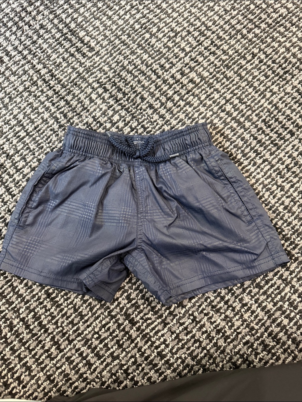 Vilebrequin Navy Plaid Swim Shorts